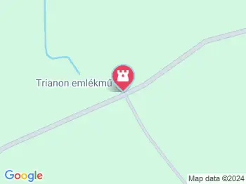 Trianon emlékmű Érpatak a térképen