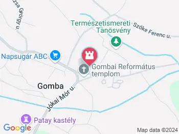 Petőfi Sándor Gomba a térképen