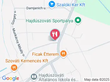 Lajda Kocsma Hajdúszovát a térképen