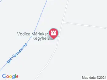 Vodica Máriakert Kegyhely Hercegszántó a térképen