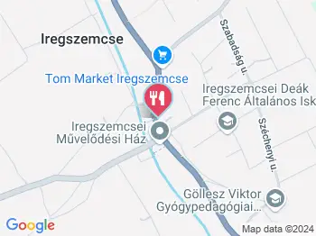 Korona Kávézó Iregszemcse a térképen