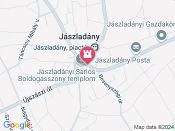 Kálvária Jászladány a térképen