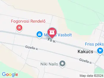 Kakucsi Tájház Kakucs a térképen