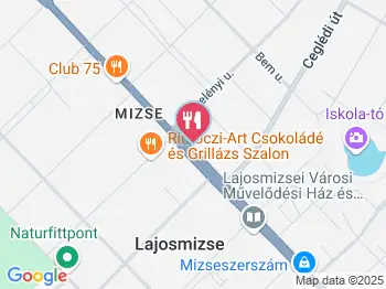 Ámor Fagylaltozó & Cukrászda Lajosmizse a térképen