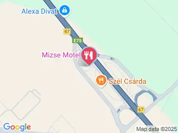 Ezüstkanál Vendéglő Lajosmizse a térképen