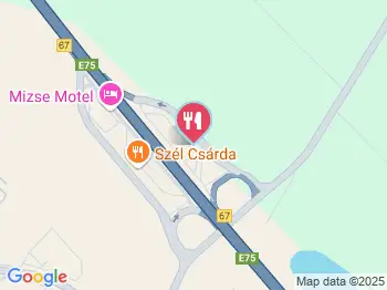 M5Burger Lajosmizse a térképen