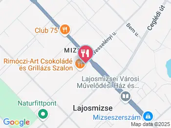 Rimóczi-Art Csokoládé Grillázs Szalon Lajosmizse a térképen