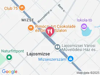 Sarki Pékség, Pizzéria & Kávézó Lajosmizse a térképen