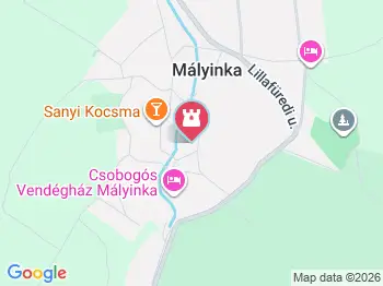 Fa Harangláb Mályinka a térképen