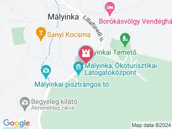 Ökoturisztikai Látogatóközpont Mályinka Mályinka a térképen