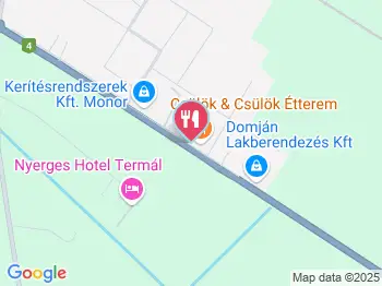 Csülök & Csülök Monor a térképen