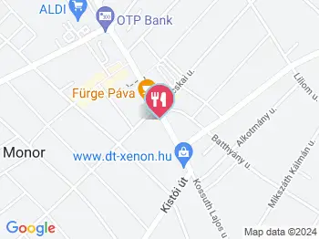 Guri Serház Monor a térképen