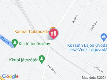 Kalmár Cukrászda Monor a térképen