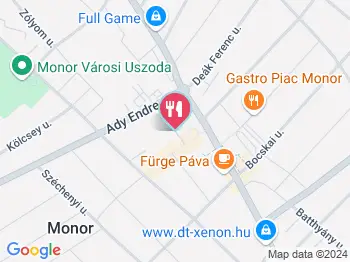 Kínai Konyha Monor a térképen