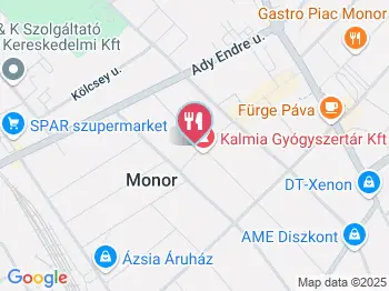 KIOSZ Bisztró Monor a térképen