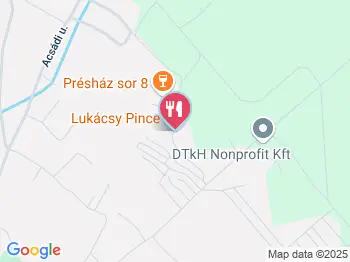 Lukácsy Pince Monor a térképen