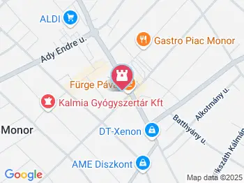 Monori Nagyboldogasszony-templom Monor a térképen