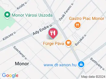 Pillangó Monor a térképen