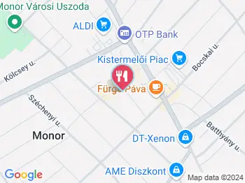 Sport étterem és söröző Monor a térképen