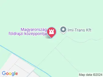 Magyarország földrajzi középpontja Természetvédelmi Terület Pusztavacs a térképen