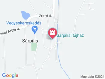 Sárpilisi Tájház Sárpilis a térképen