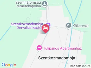 Klára Apartman Szentkozmadombja a térképen