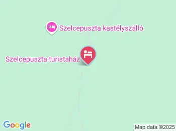 Szelcepuszta Turistaház Szin a térképen