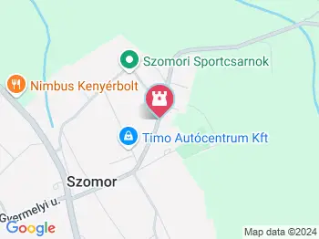 Szomori Szent Mihály Plébániatemplom Szomor a térképen