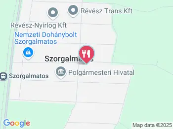 A Keresztapa Kisvendéglője Szorgalmatos a térképen