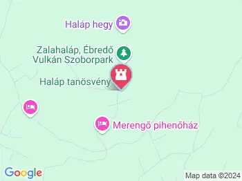 Haláp tanösvény Zalahaláp a térképen