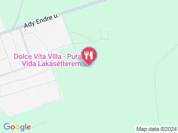 Pura Vida Lakásétterem Zalahaláp a térképen