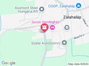 Szent Flórián Zalahaláp a térképen