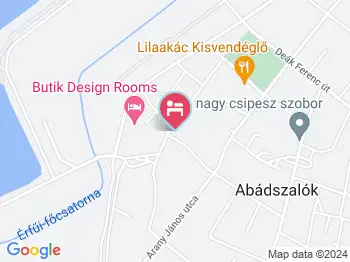 Alma Apartman Abádszalók a térképen