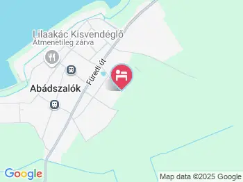 Angyal ház Abádszalók a térképen