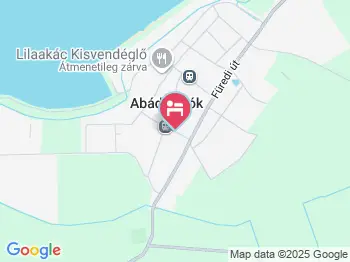 Anna Vendégház II. Abádszalók a térképen