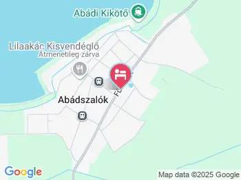 Antanténusz Apartman Abádszalók a térképen