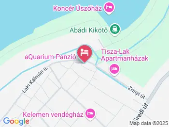 Aquarium Vendégház Abádszalók a térképen