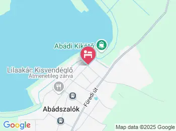 Balogh Vendégház Abádszalók a térképen