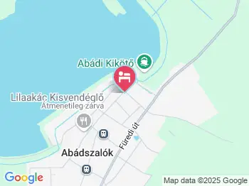 Barátka Vendégház Abádszalók a térképen