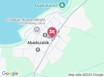 Csikos Vendégház Abádszalók a térképen