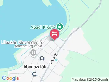 Elizabet Vendégház Abádszalók a térképen