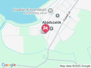 Éva Vendégház Abádszalók a térképen