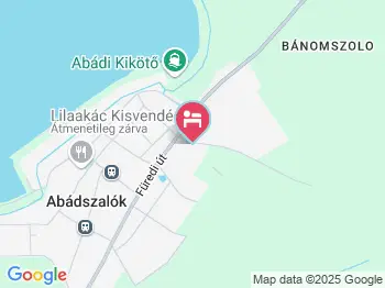 Ezüstház Abádszalók a térképen