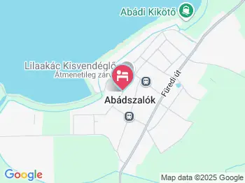Faház Motel Abádszalók a térképen