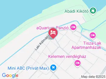 Gábor Apartmanok Abádszalók a térképen