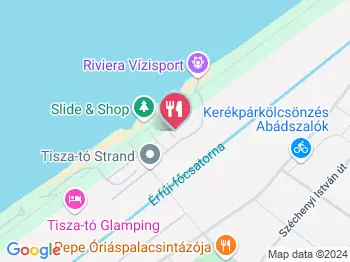 Halfaló Halsütöde Abádszalók a térképen