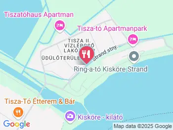 Horváth-kert Étterem Abádszalók a térképen