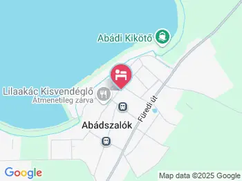 Karkusz Apartman Abádszalók a térképen