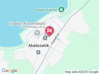 Kontra - Madarasi Lakás Abádszalók a térképen