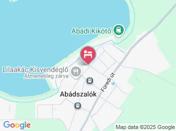 Marcsi Vendégház Abádszalók a térképen